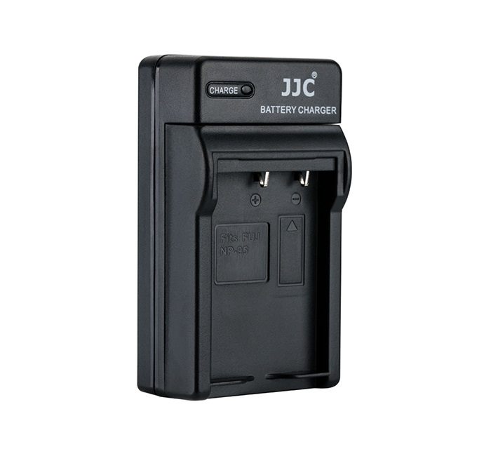 JJC USB-batteriladdare passar Fujifilm NP-95 och Ricoh DB-90