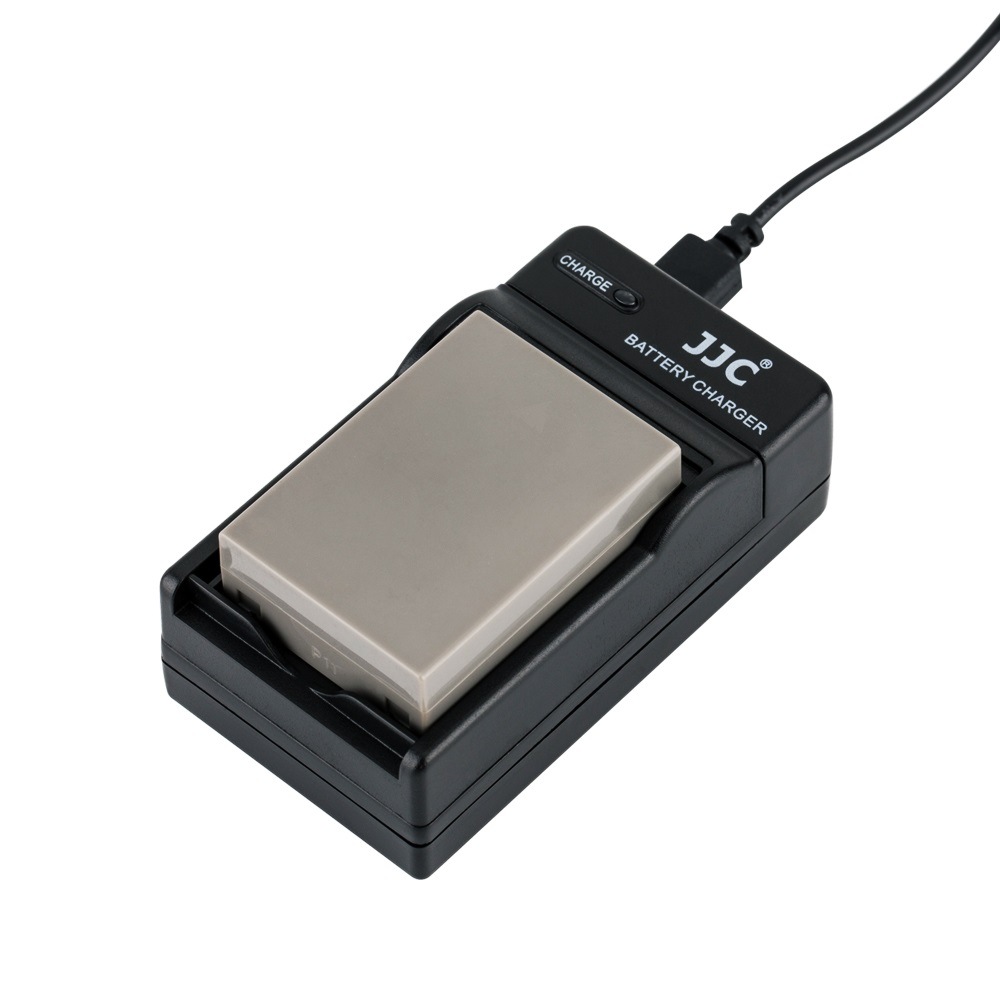 JJC USB-batteriladdare passar Olympus BLN-1