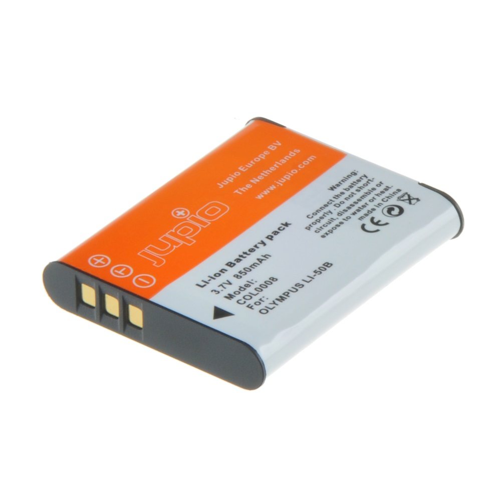 Jupio kamerabatteri 850mAh ersätter Pentax DLi-92/LB-050