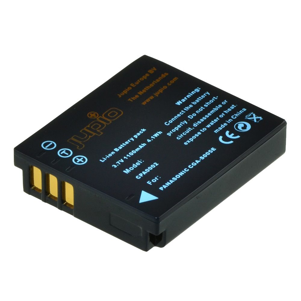 Jupio kamerabatteri 1100mAh ersätter Panasonic S005E
