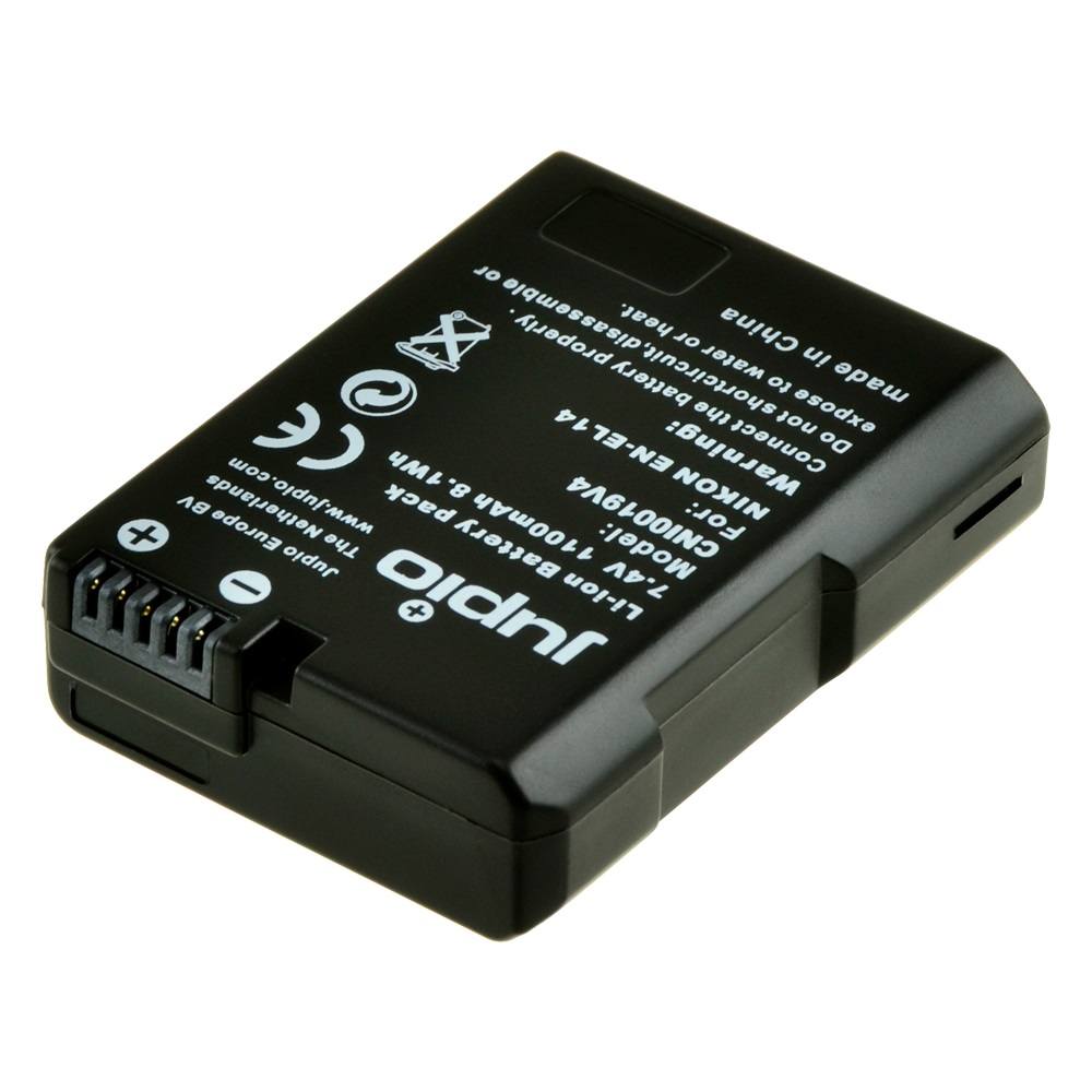Jupio kamerabatteri 1100mAh ersätter Nikon EN-EL14A
