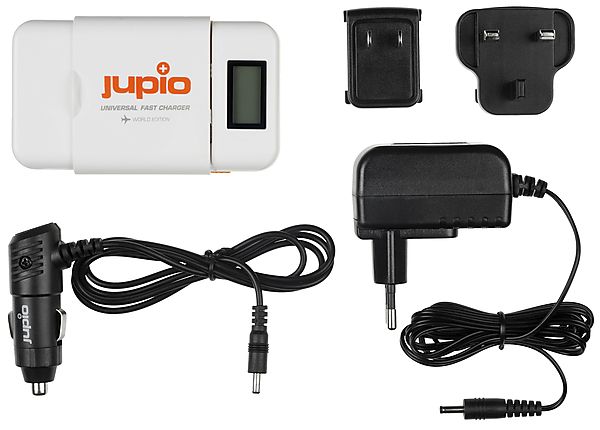  Jupio Universalladdare compact med display