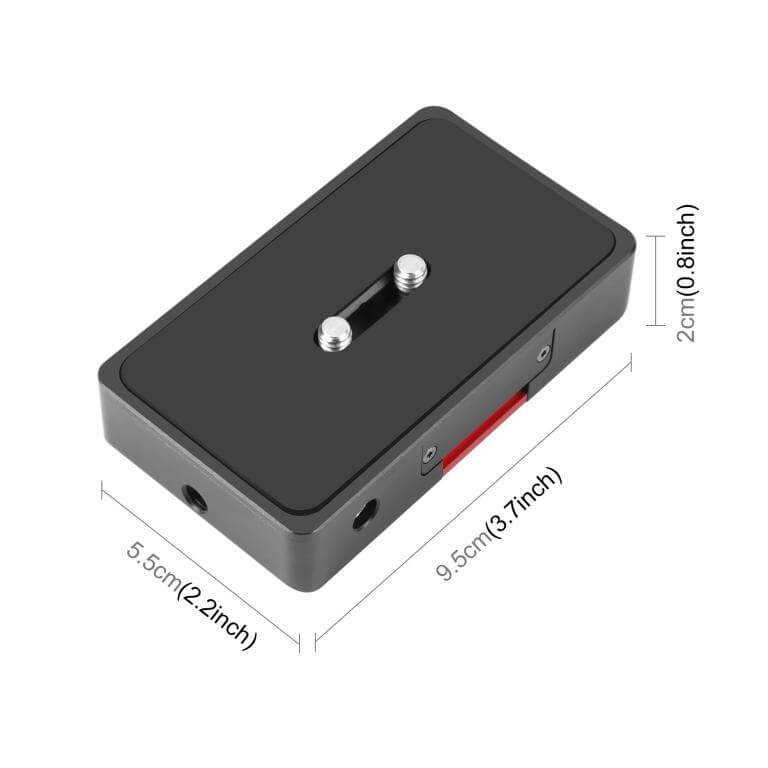  Puluz Batteriplatta fr Sony NP-F batterier till kamerabur