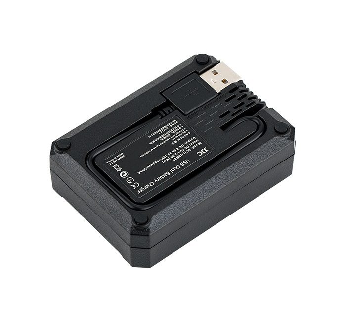  JJC USB-driven dubbel batteriladdare fr Nikon EN-EL25