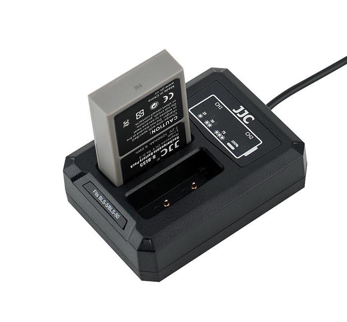 USB Battery Charger For Olympus BLH-1 BLH1 EM1 E-M1 Mark II E-M1 With - Foto 6