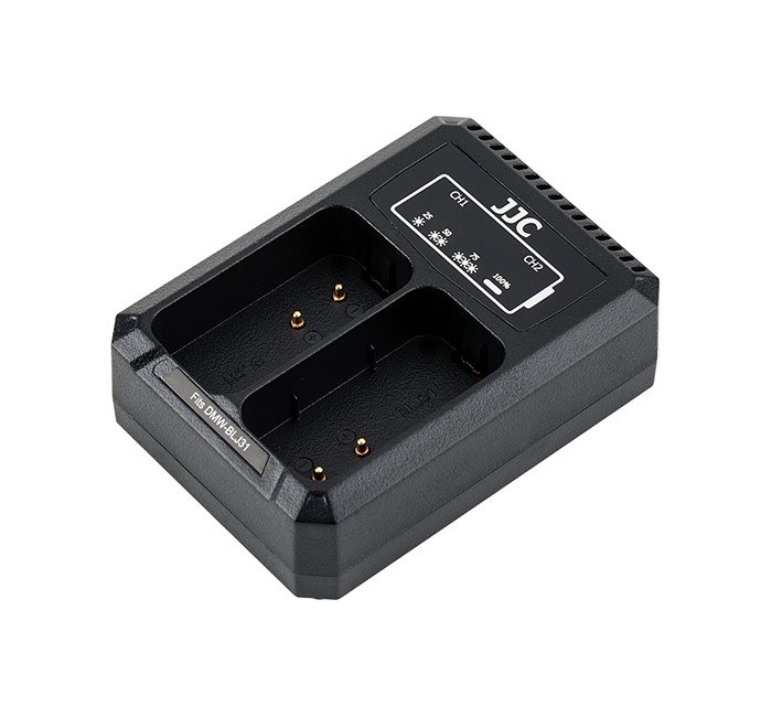  JJC USB-driven dubbel batteriladdare fr Panasonic DMW-BLJ31