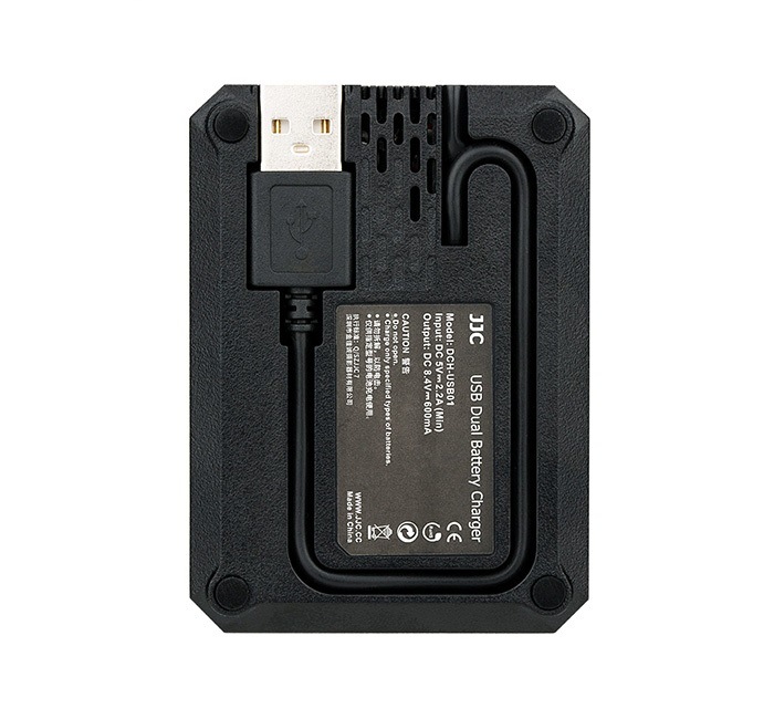  JJC USB-driven dubbel batteriladdare fr Sony NP-FZ100