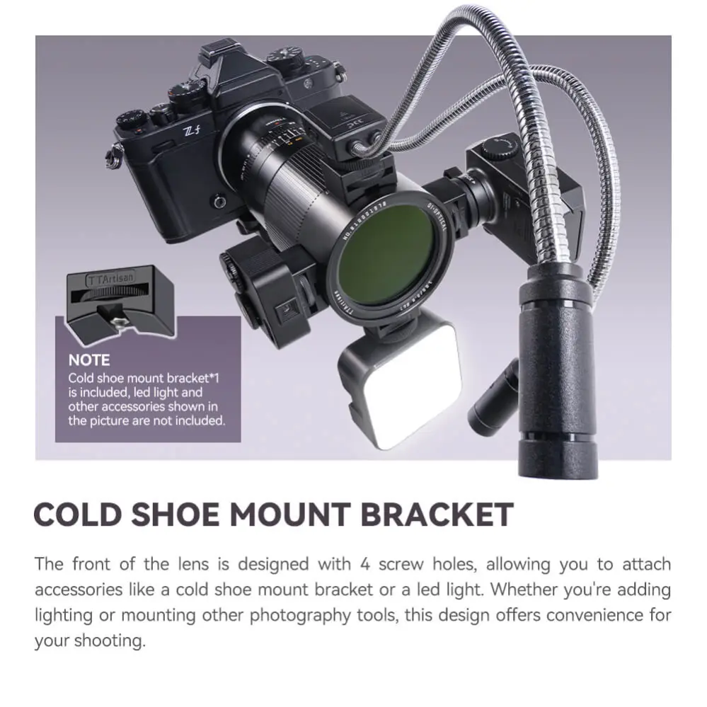  Blixtskoadapter till 100 mm f/2.8 Makro 2x från Kamda – snabb leverans och trygg e-handel