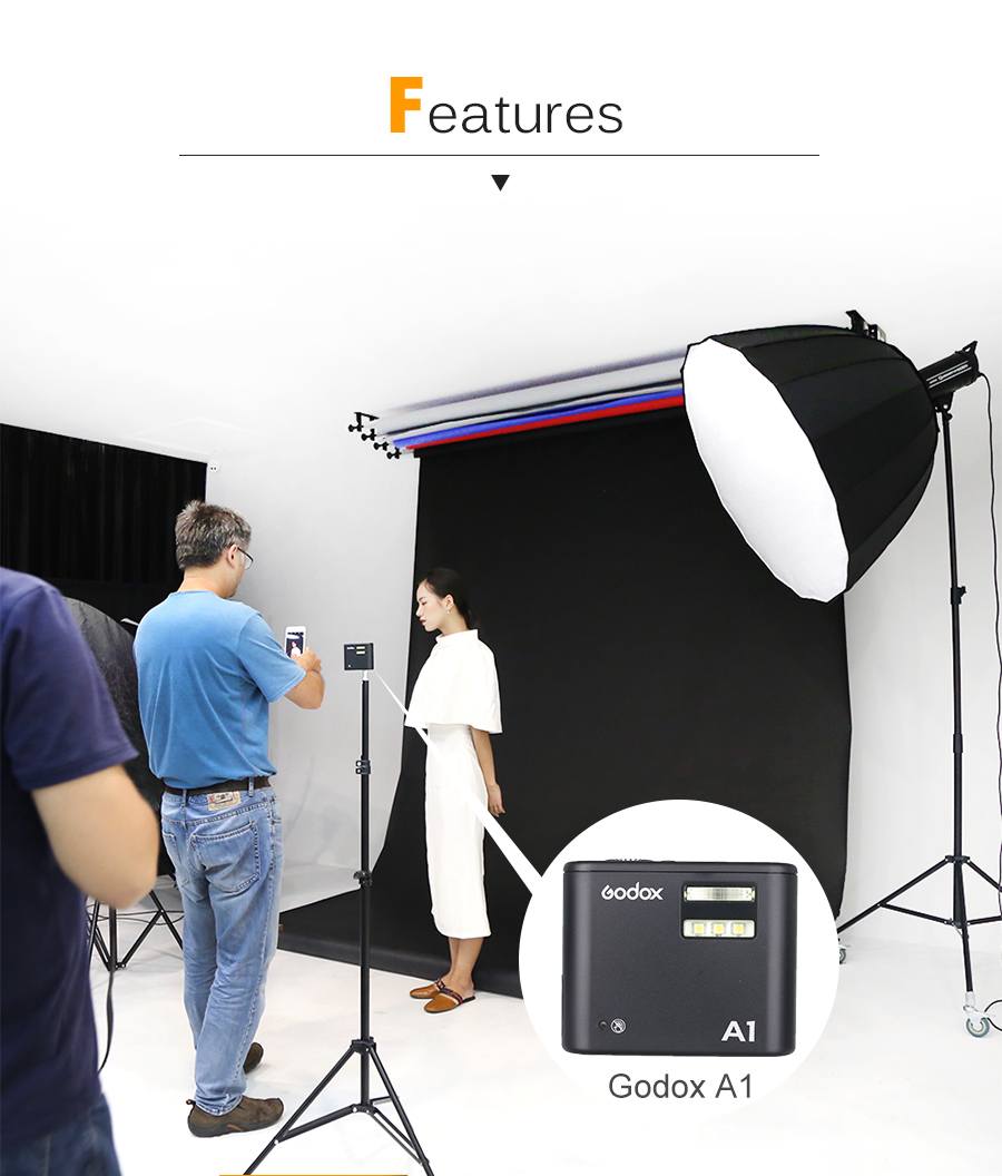 Godox A1 Smartphoneblixt & blixtutlösare