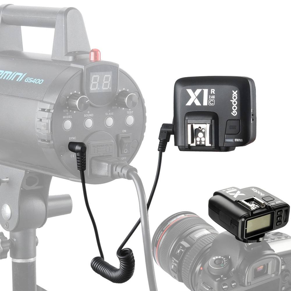 Godox 2.4GHz TTL Blixtutlösare/ Mottagare X1