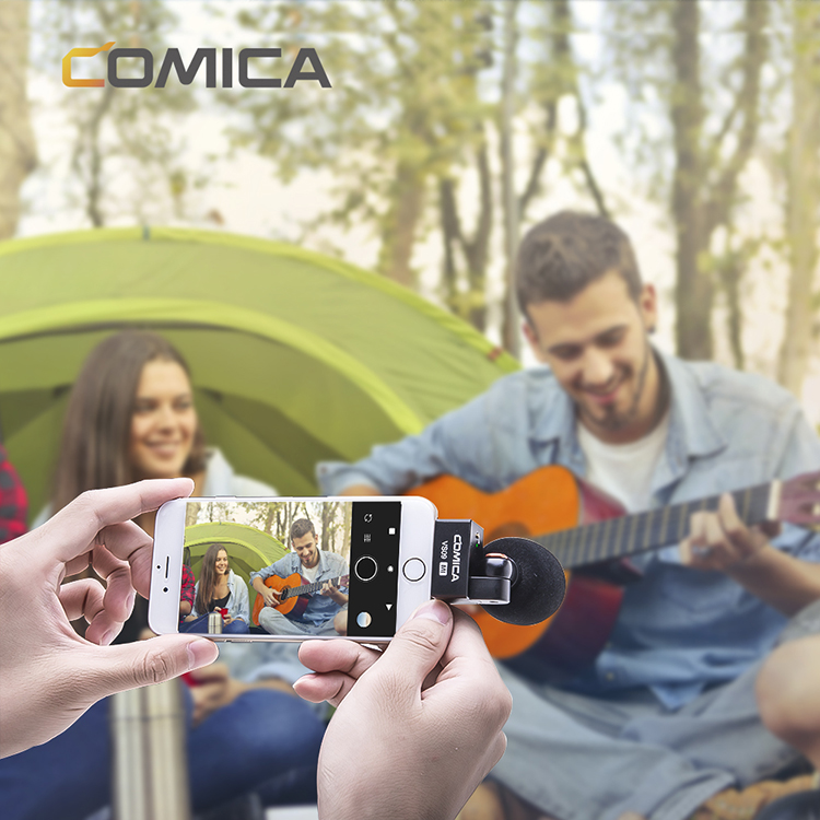 Comica VS09 M1 Mikrofon för smartphone med lightning-kontakt