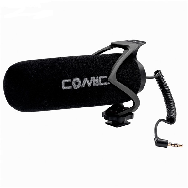  Comica Videomikrofon vridbar med kondensator