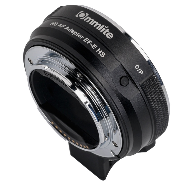  Commlite Objektivadapter elektr till Canon EF/EF-S objektiv fr Sony E Kamerahus