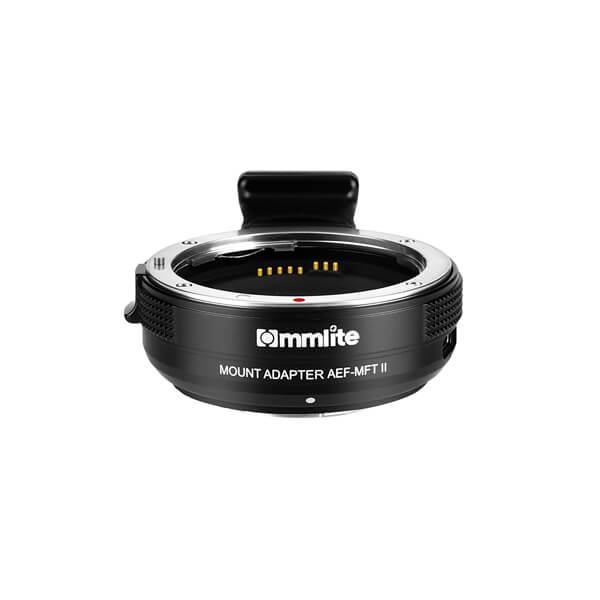  Commlite CM-AEF-MFT II Objektivadapter till Canon EOS fr M4/3 Kamera