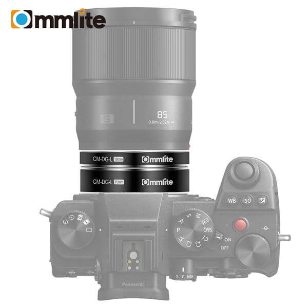 Commlite Mellanringar 10mm & 16mm elektronisk för Leica L