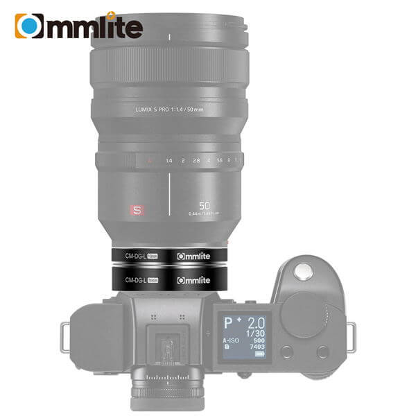 Commlite Mellanringar 10mm & 16mm elektronisk för Leica L
