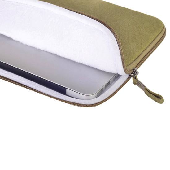 Laptopväska + liten väska - Jeanstyg Khaki 11.6-tum