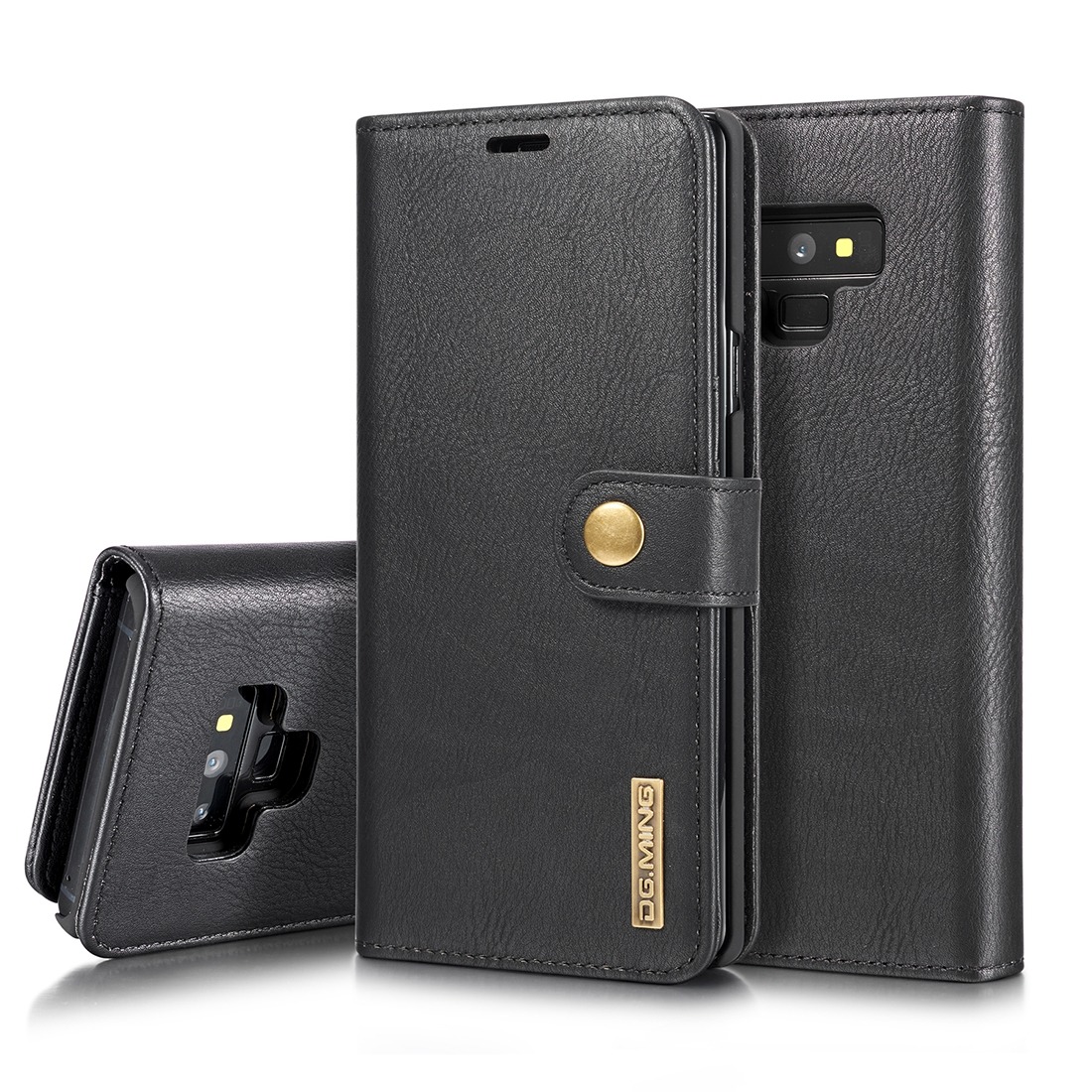 DG.MING för Galaxy Note 9 - Plånboksfodral med magnetskal