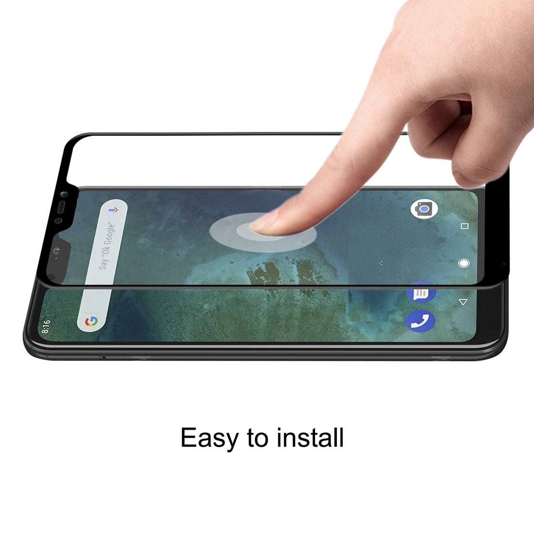 Enkay 6D Displayskydd 9H för Xiaomi Redmi 6 Pro Svart Ram