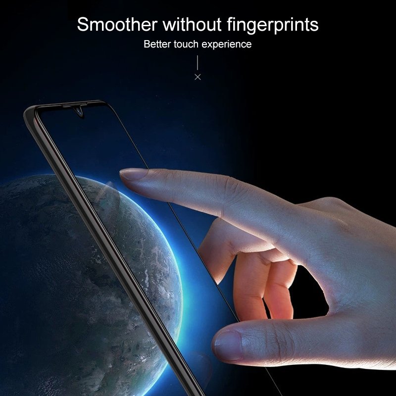 Skärmskydd 9H för Nokia 3.2 med Svart ram