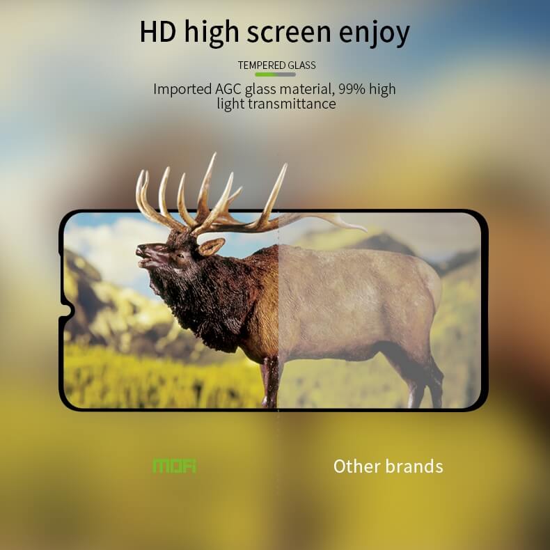 Skärmskydd för Xiaomi Redmi 9A/9C av härdat glas