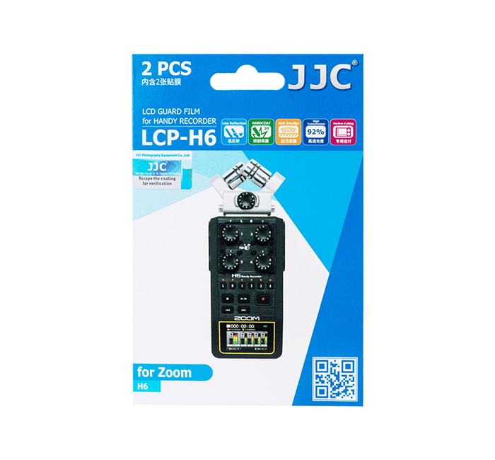  JJC Displayskydd fr Zoom H6