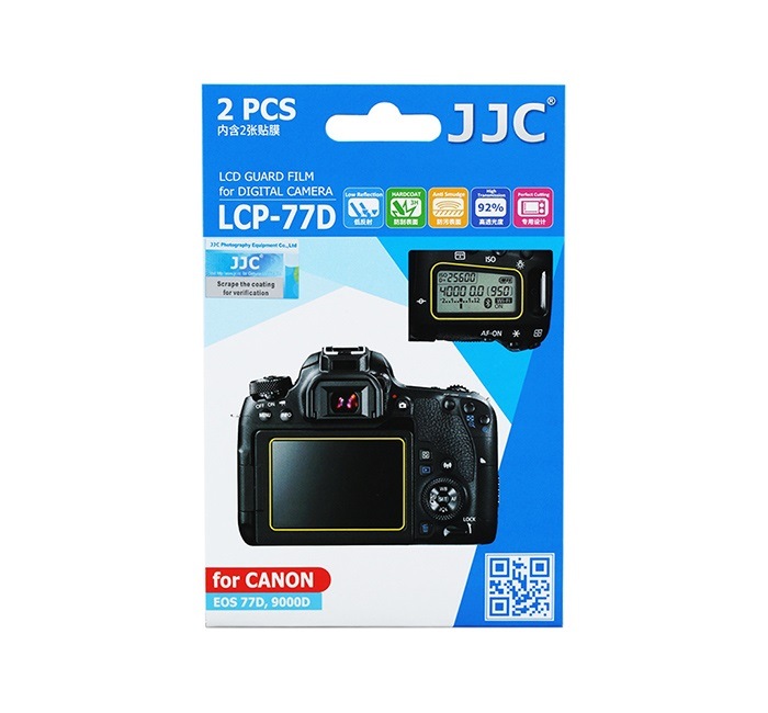  JJC Skrmskydd fr Canon EOS 77D/9000D