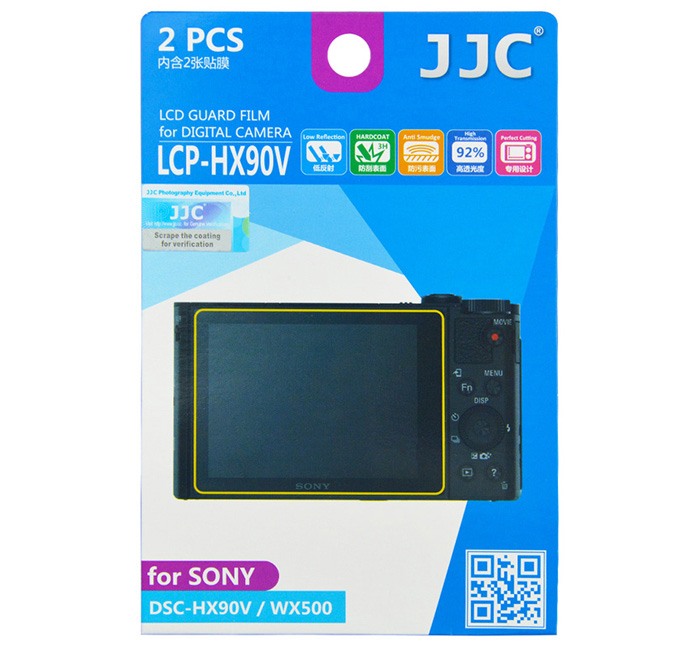  JJC Skrmskydd fr Sony DSC-HX90V/WX500