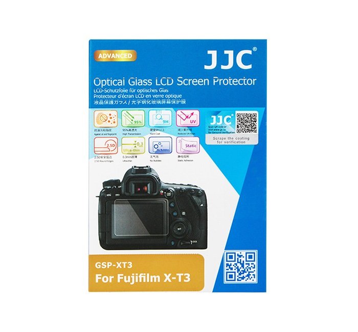  JJC Skärmskydd för Fujifilm X-T3 optiskt glas 9H