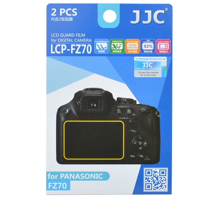  JJC Skrmskydd fr Panasonic Lumix DMC-FZ70