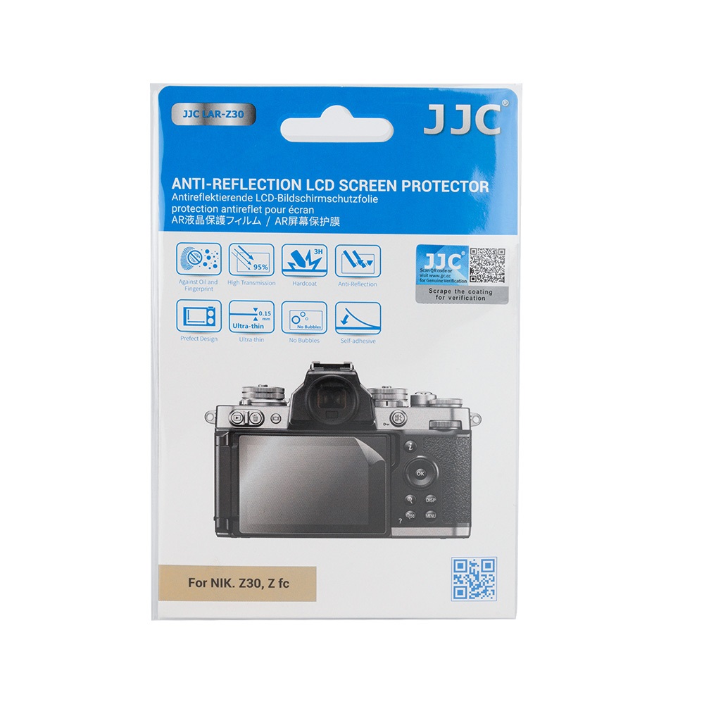 JJC Antireflekterande Skärmskydd PET för Nikon Z30 Z fc