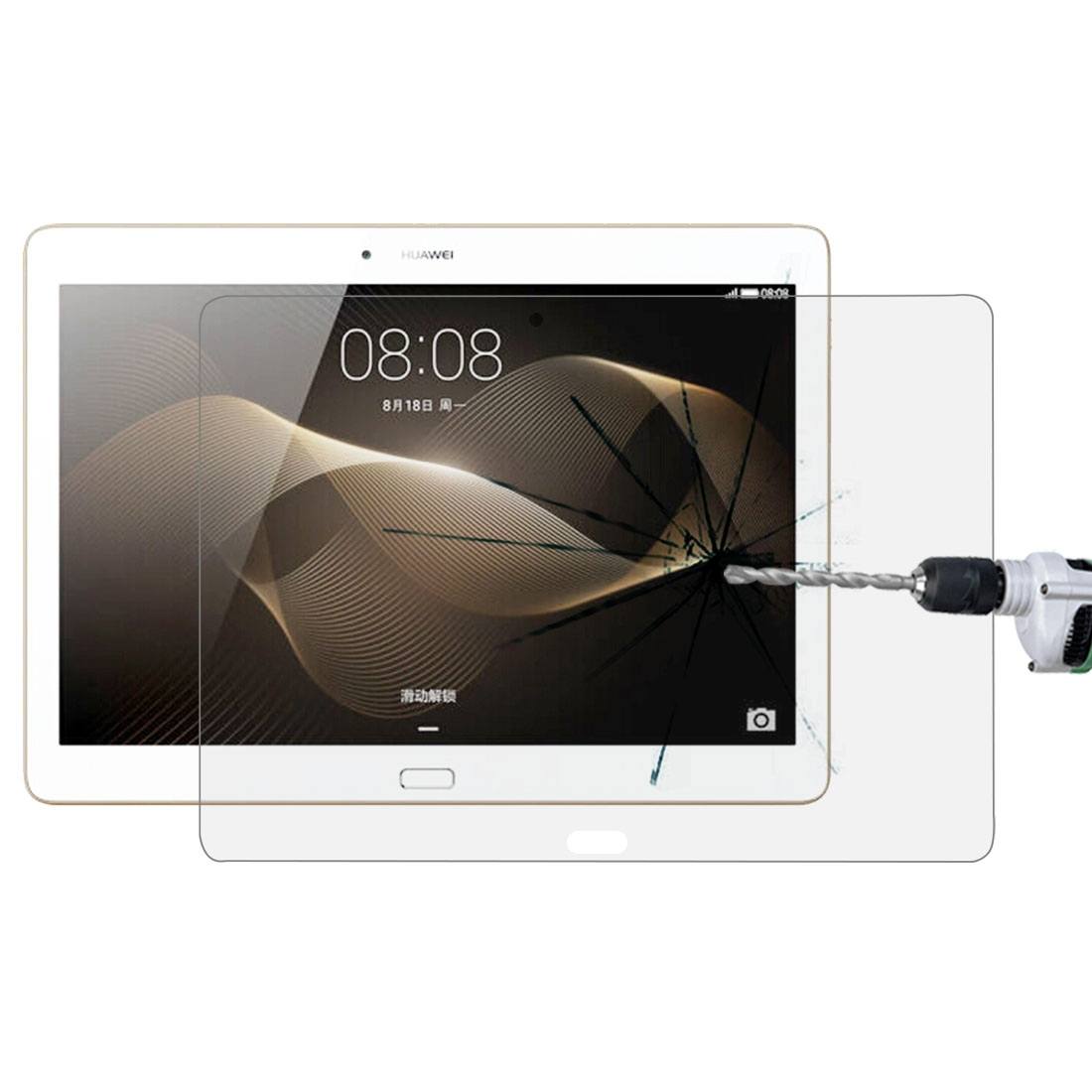 Displayskydd för Huawei Tab M2 10.0- Av härdat glas 9H