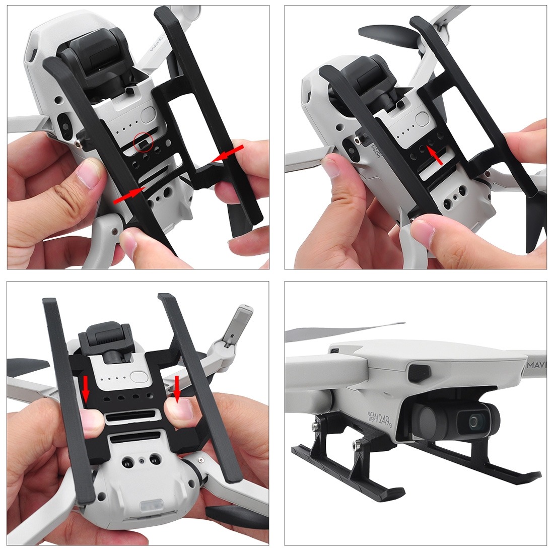 STARTRC Landställsben för DJI Mini
