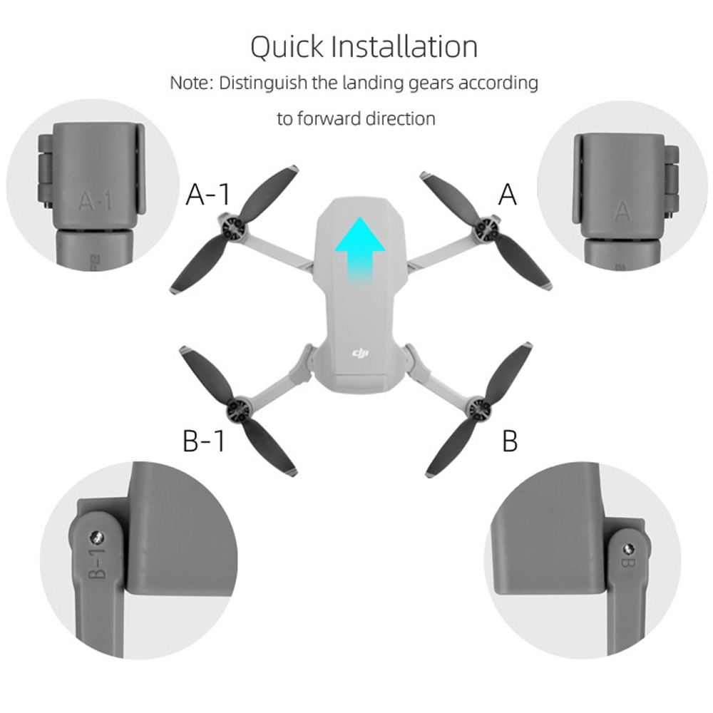 Sunnylife Landställsben för DJI Mini