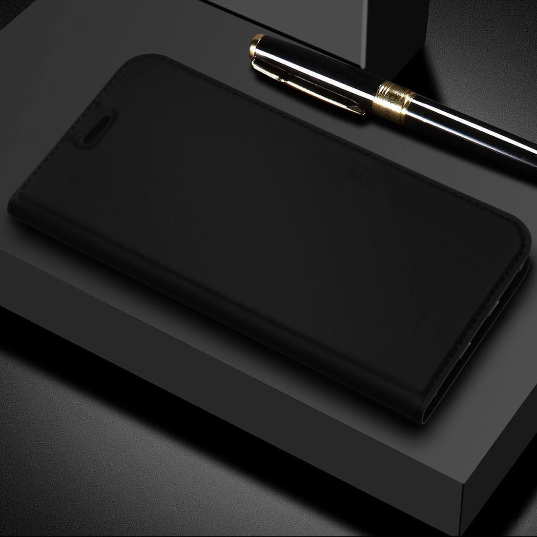 DZGOGO Flipfodral för Huawei Mate 20 Pro - Svart