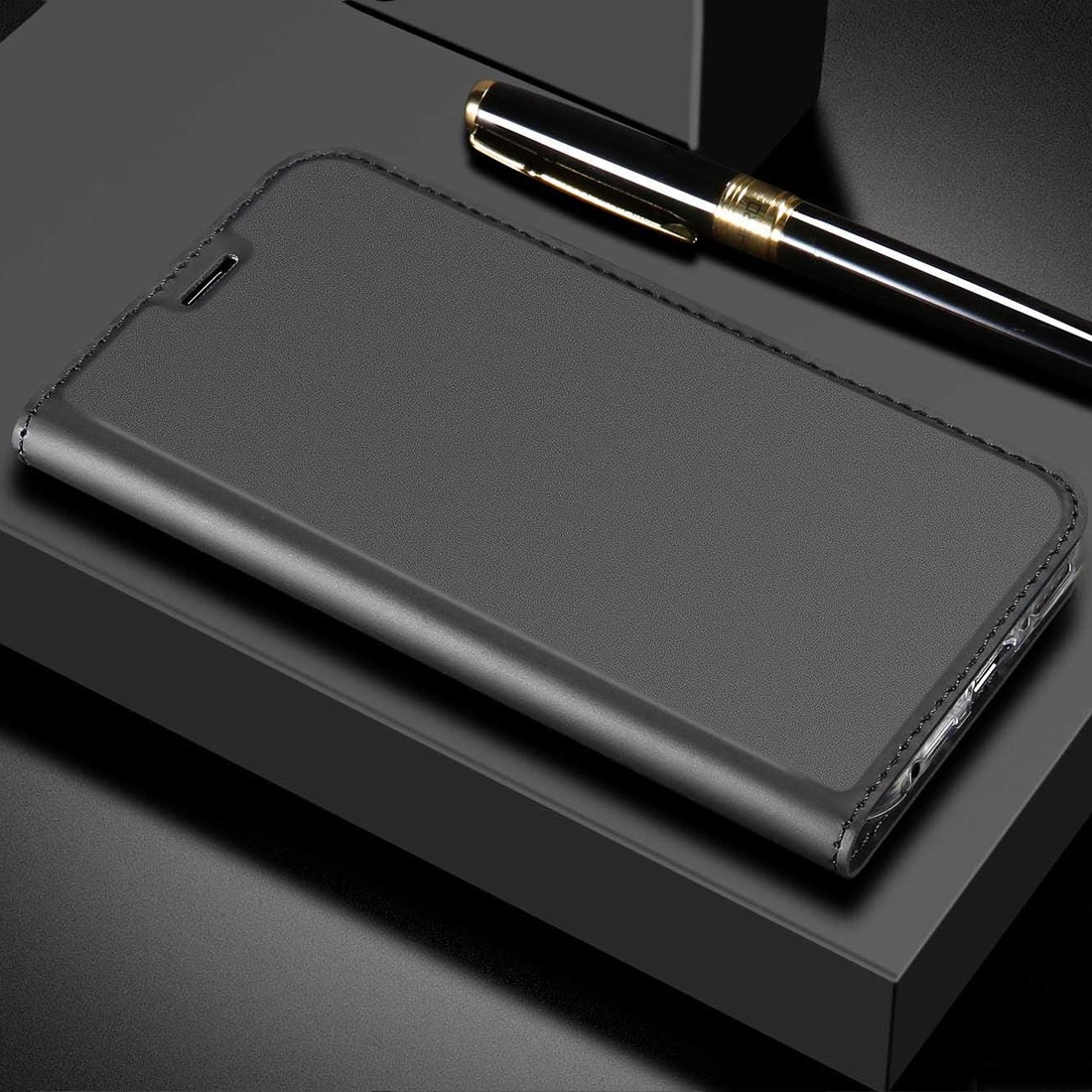 DZGOGO Flipfodral för Huawei P20 Pro - Svart