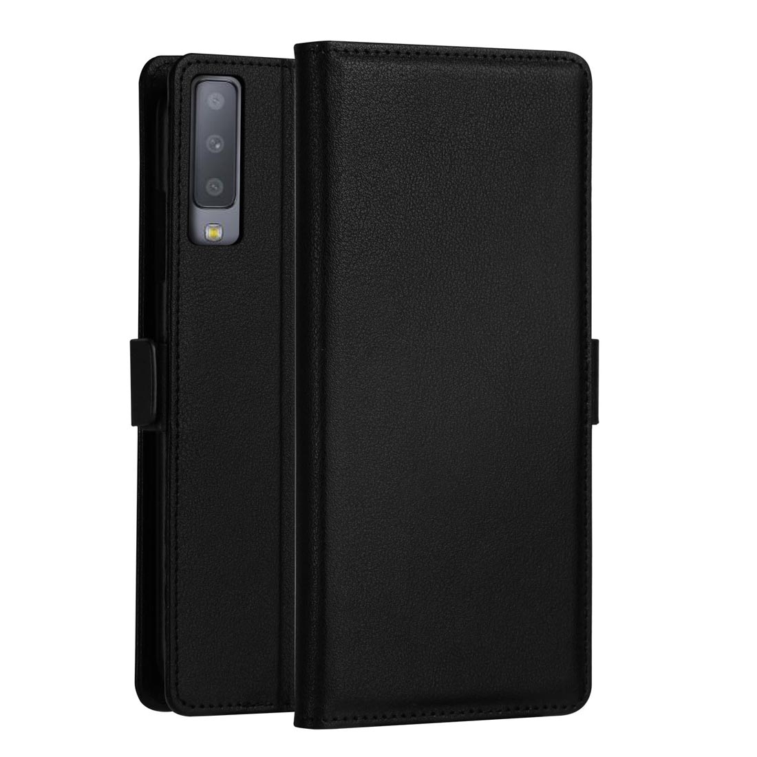 DZGOGO för Galaxy A7 (2018) - Flipfodral med kortplats PU-läder