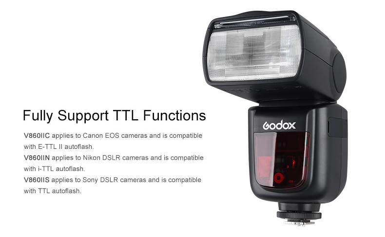  Godox Ving V860IIC Li-Ion Speedlight-Kit