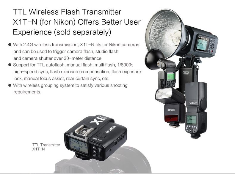  Godox TT350N Mini Thinklite TTL Speedlight