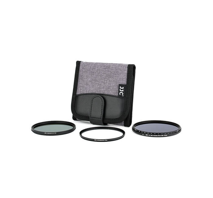  JJC Filterfodral fr 3x filter upp till 82mm