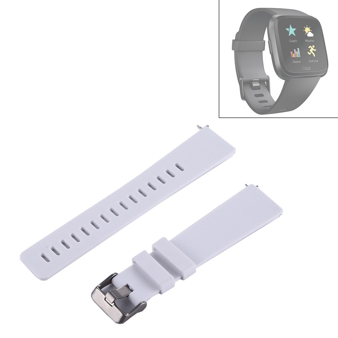 Armband för Fitbit Versa / Versa 2 - Silikon