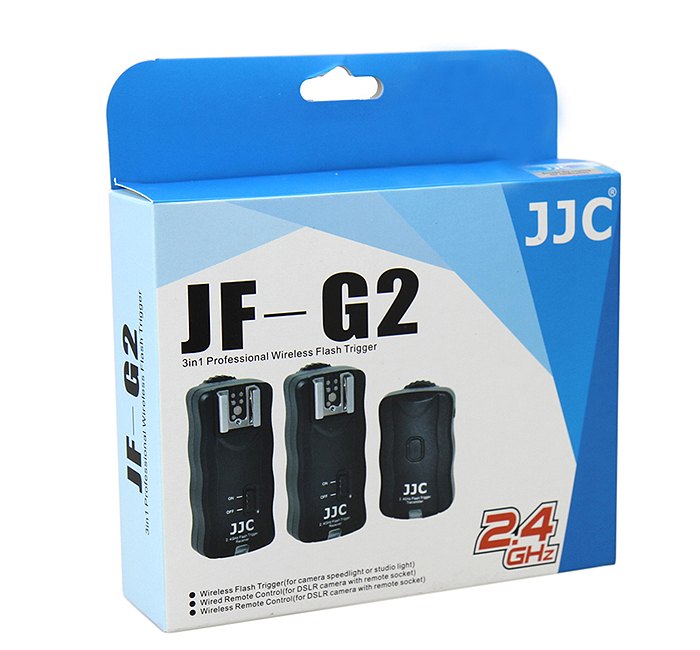  JJC 3i1 Blixt- trd-& fjrr-utlsare 2.4 GHz JF-G2