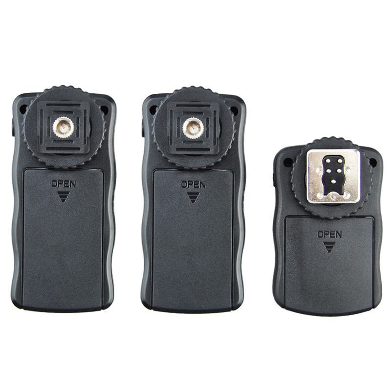 JJC 433 MHz 3i1 Blixt-, tråd-& fjärr-utlösare JF-U21