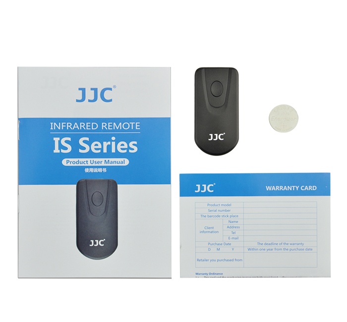  JJC Ultra slim IR-Fjärr för systemkameran IS-serien