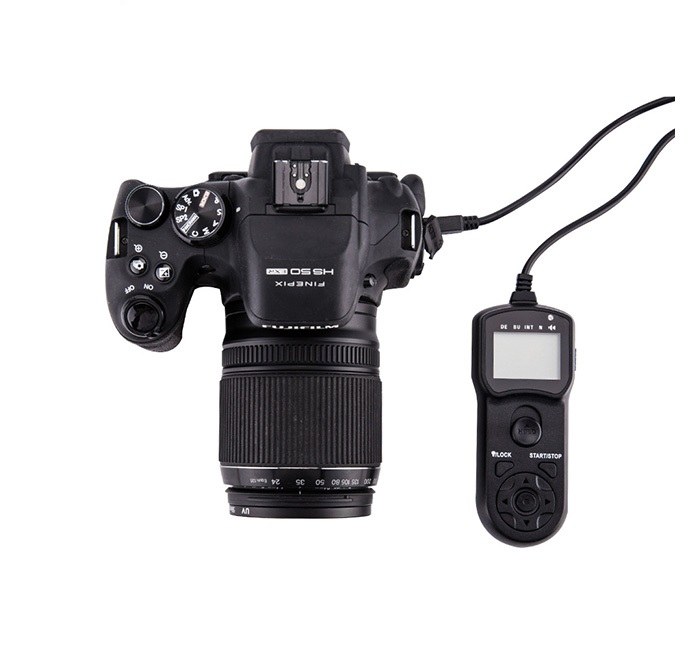  JJC TM-O Multifunktionell timer-fjärrkontroll för Fujifilm