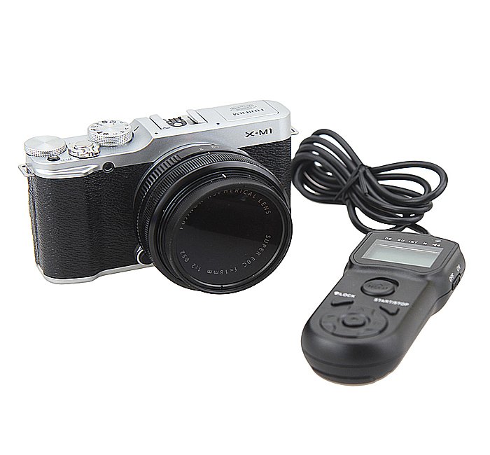 JJC TM-R Multifunktionell timer-fjärrkontroll för Fujifilm