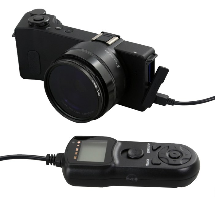  JJC TM-I2 Multifunktionell timer-fjärrkontroll för Sigma