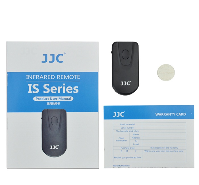  JJC Ultra slim IR-Fjärr för systemkameran IS-serien