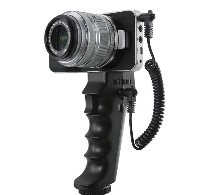  JJC Pistolgrepp (trdutlsarkabel 50cm) fr Sony-videokameror med A / V R