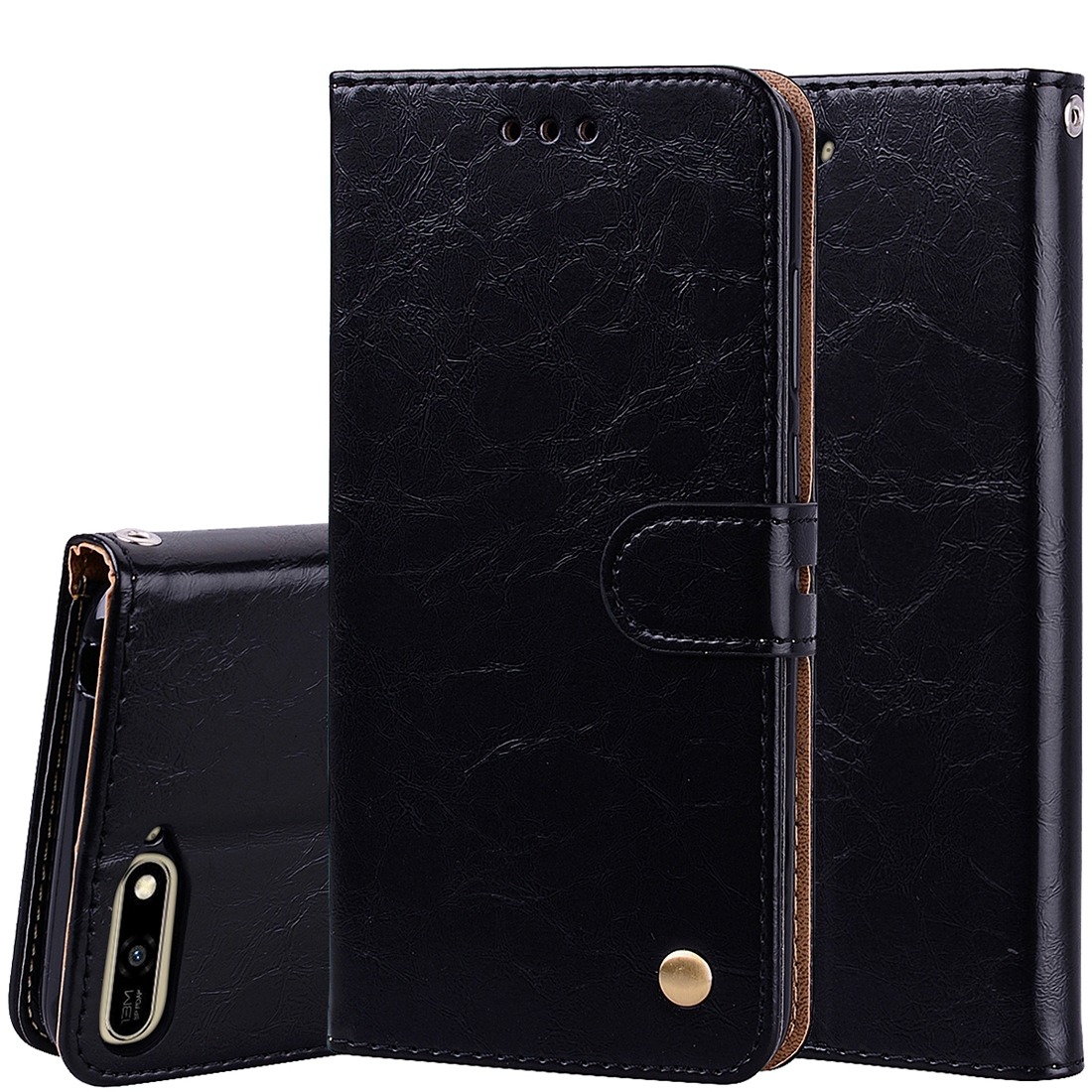 Plånboksfodral för Huawei Y6 (2018) PU-läder